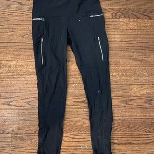 women’s athleta leggings with zippers